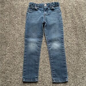 Cherokee Toddler Girl Dark Wash Super Skinny Denim Jeans, Size 4